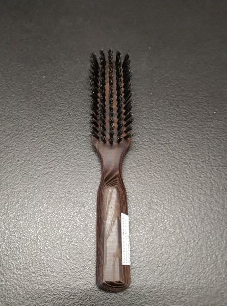 Kefa na vlasy z termodreva s diviačími štetinami - 5-radová